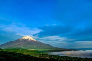 富士山と山中湖