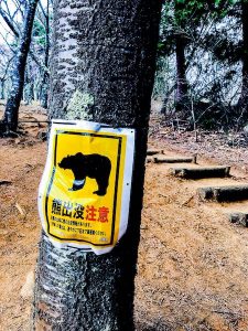 クマ出没注意